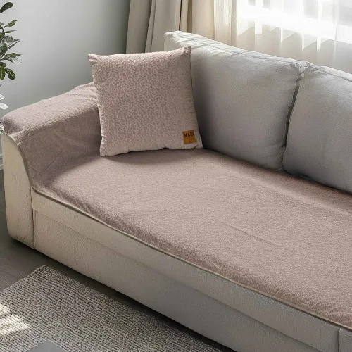 Μεμονωμένο ανάγλυφο κάλυμμα REGALIA BEIGE Μεμονωμένο αναγλυφο κάλυμμα για τριθέσιο καναπέ  180 x 90 εκ.