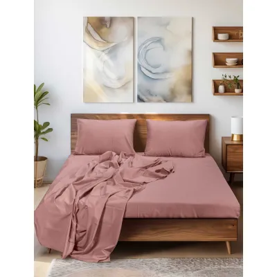 Σεντόνι SLEEK PINK Σεντόνι μονό: 170 x 260 εκ.