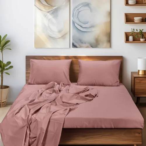 Σεντόνι SLEEK PINK Σεντόνι μονό: 170 x 260 εκ.