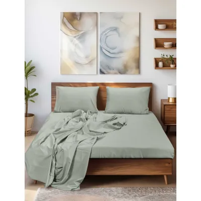 Σεντόνι SLEEK MINT Σεντόνι μονό με λάστιχο: 100 x 200 35 εκ.