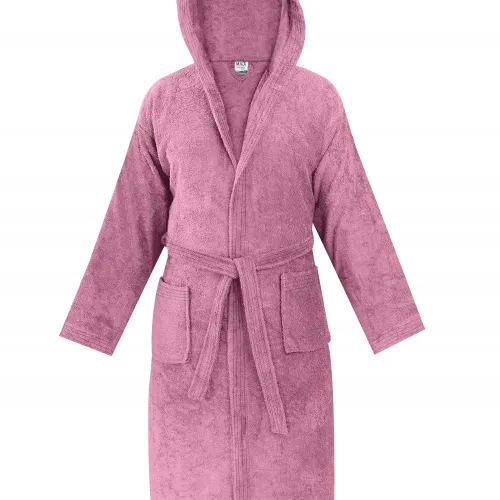 Μπουρνούζι με κουκούλα OLIA NUDE PINK Μπουρνούζι με κουκούλα: Medium