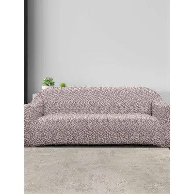 Ελαστικά καλύμματα καναπέ LYVIA BEIGE Ελαστικό κάλυμμα διθέσιου καναπέ
