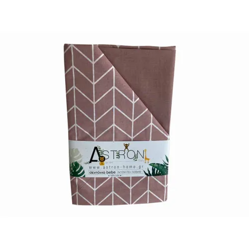 Βρεφικά Σεντόνια  Κούνιας  ΣΕΤ  Alpis Dusty Rose