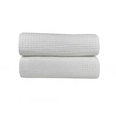 Κουβέρτα Πικέ Υπέρδιπλη Waffle Ξενοδοχείου 230X245 White