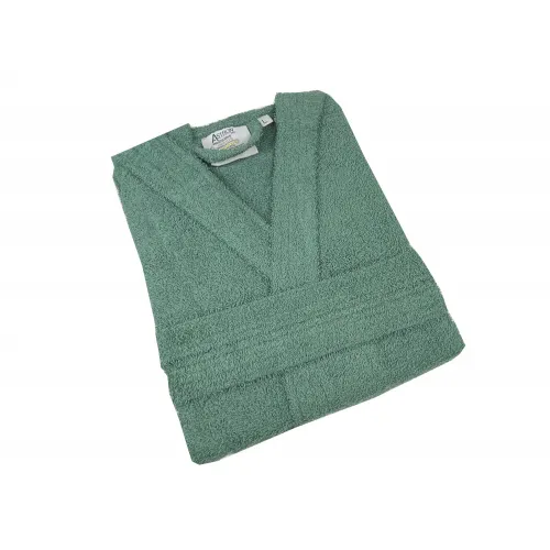 Μπουρνούζι Με Κουκούλα Green - Large