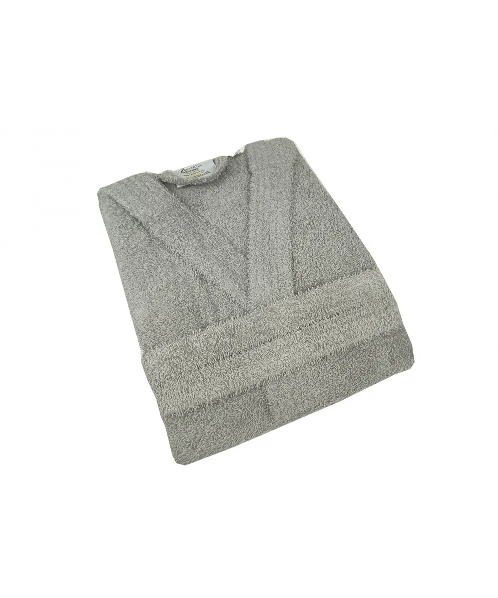 Μπουρνούζι Με Κουκούλα Grey - Medium