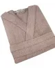 Μπουρνούζι Με Κουκούλα Dusty Rose - Medium