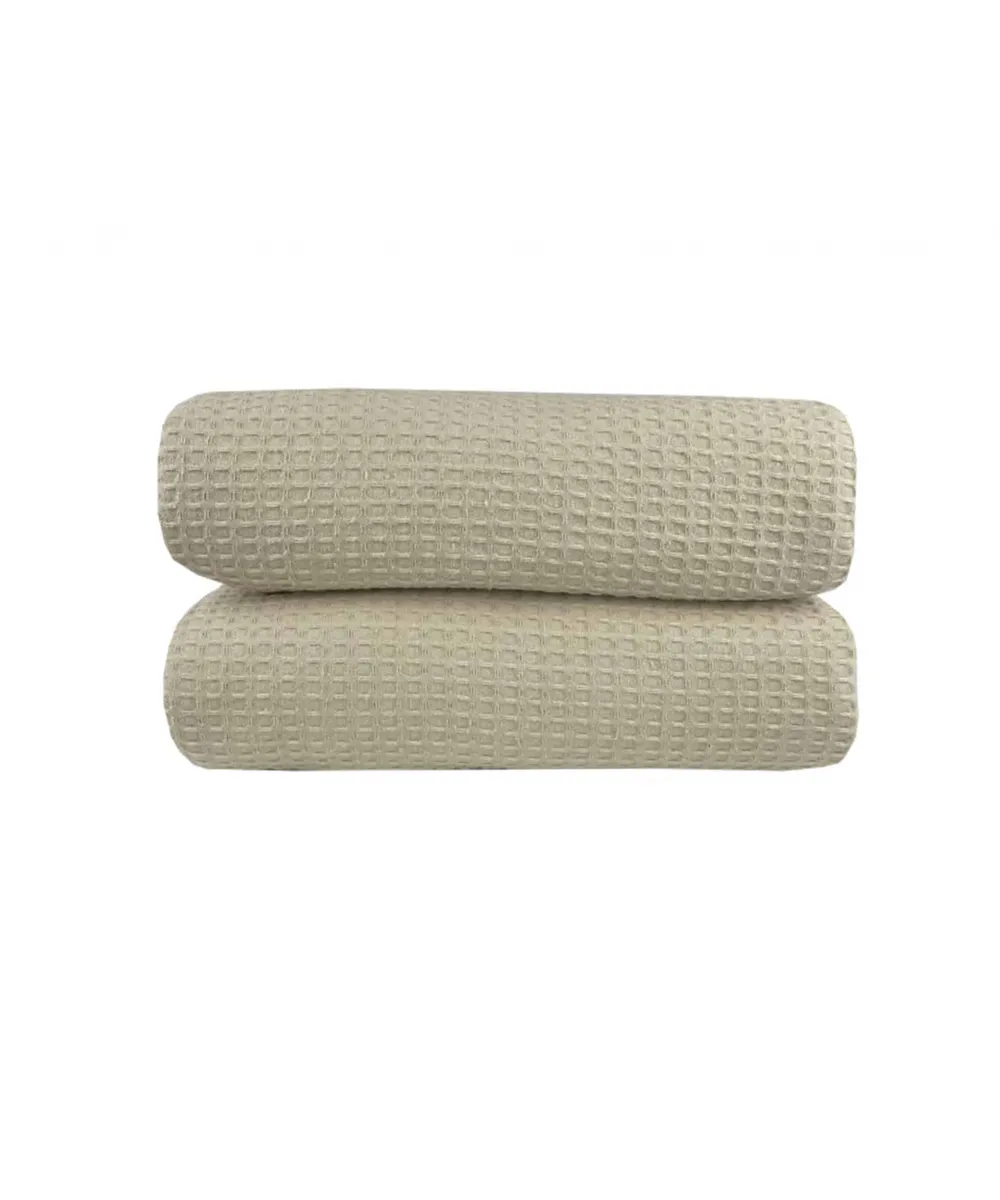 Κουβέρτα Πικέ Υπέρδιπλη Waffle 230χ245 Beige