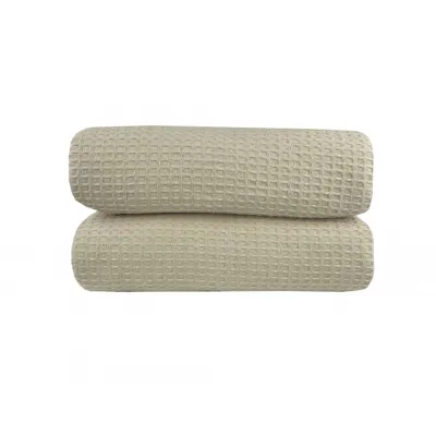 Κουβέρτα Πικέ Υπέρδιπλη Waffle 230χ245 Beige