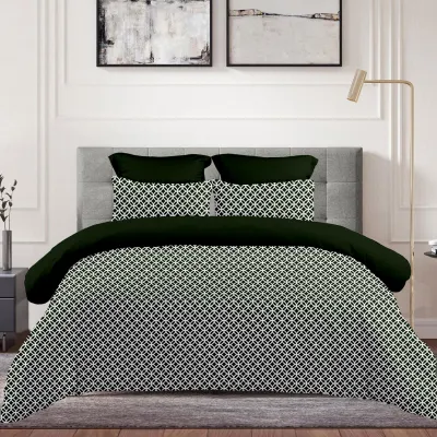 Σετ Σεντόνια 2Χ(2,45Χ2,60)   2Χ(52Χ72) Sienna Green