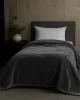 Κουβέρτα βελουτέ Μονή Grey