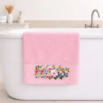 Πετσέτα Μπάνιου 70×140 Rosie Dusty Rose