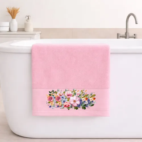 Πετσέτα Μπάνιου 70×140 Rosie Dusty Rose