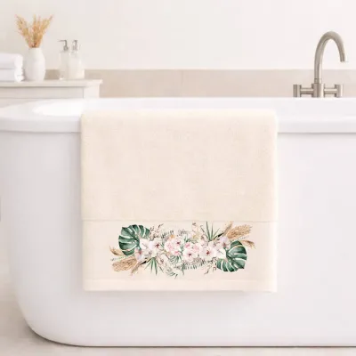 Πετσέτα Μπάνιου 70×140 Boho Ecru