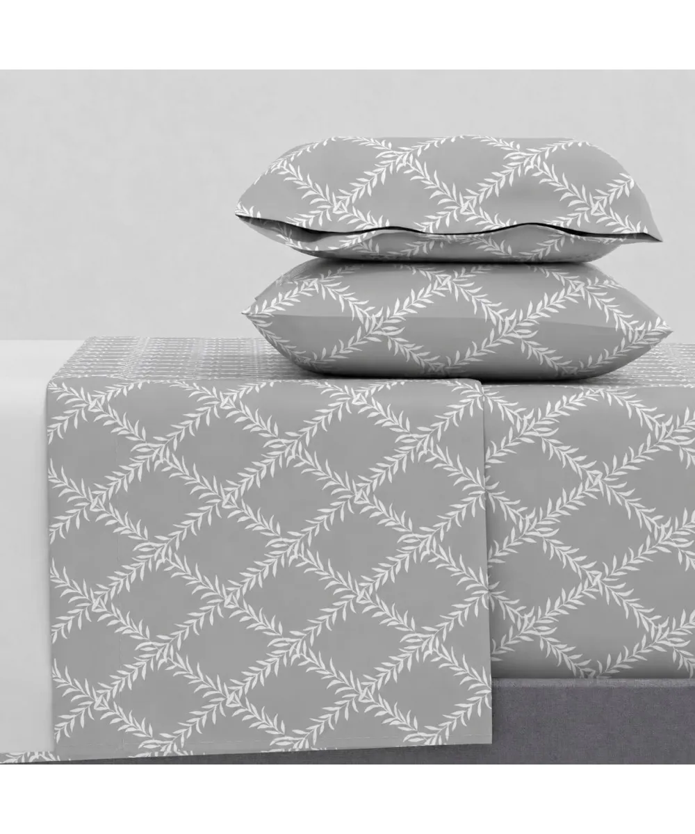 Σεντόνια Υπέρδιπλα Σετ 2Χ(2,45Χ2,60)   2Χ(52Χ72) Lucia Grey