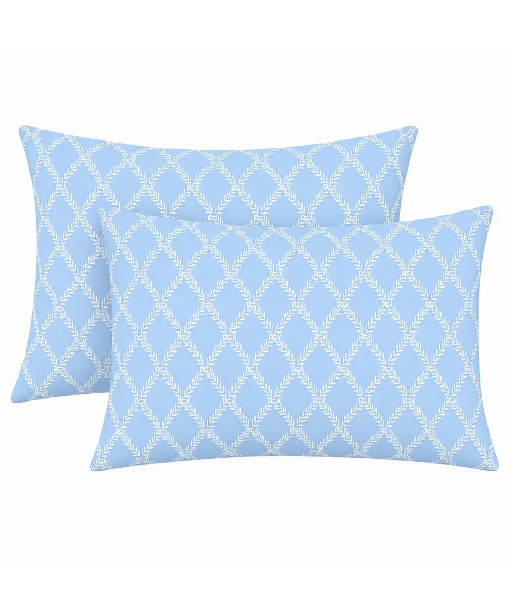 Μαξιλαροθήκες 2 τεμ (52x72) Lucia Blue
