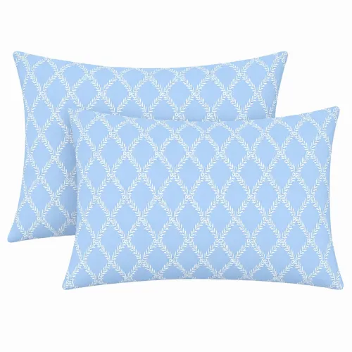 Μαξιλαροθήκες 2 τεμ (52x72) Lucia Blue