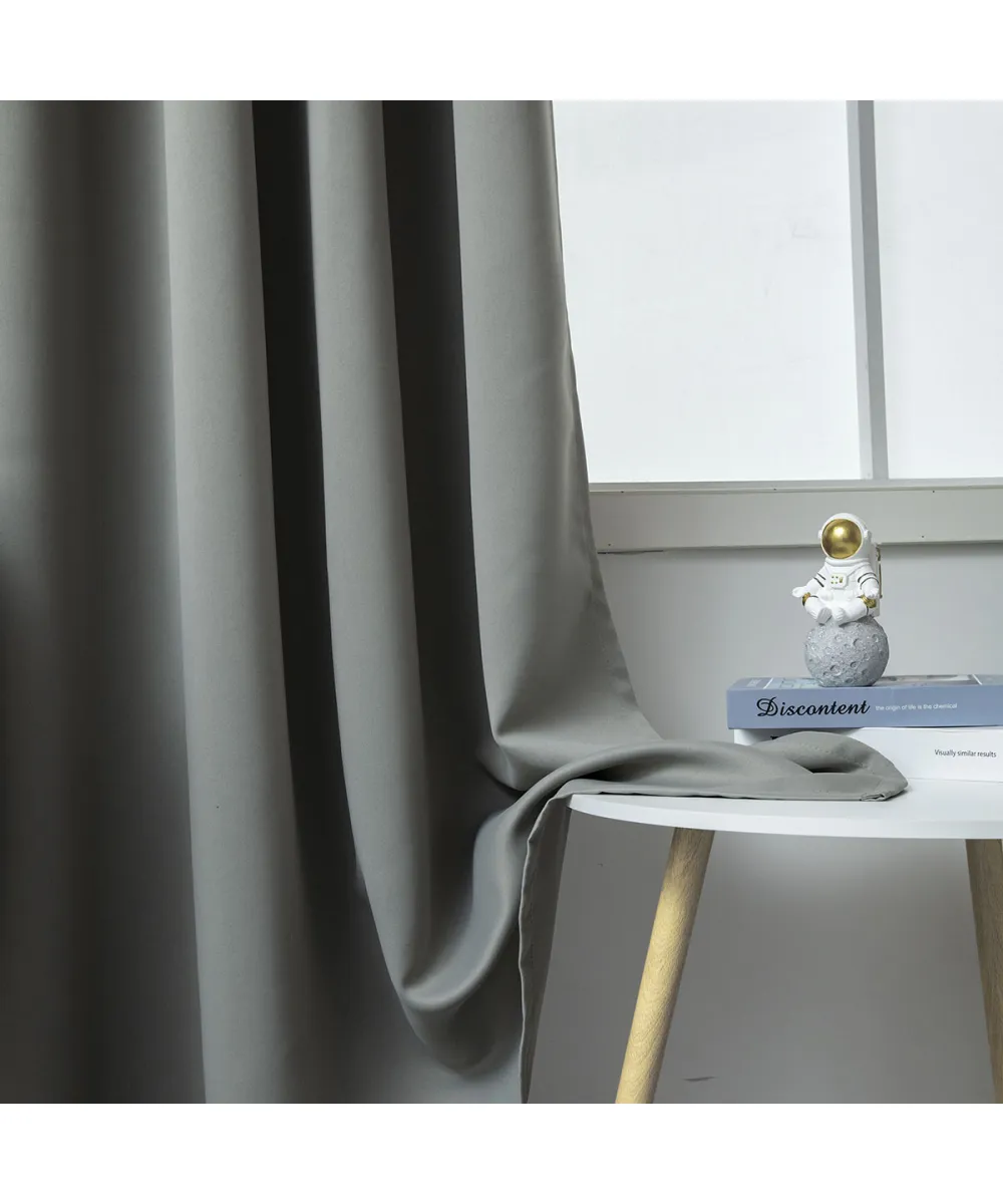 Beauty Home Ύφασμα κουρτίνας Blackout σκίασης Ideal Art 8400  Ύφασμα Φ280 Ανθρακίτης      