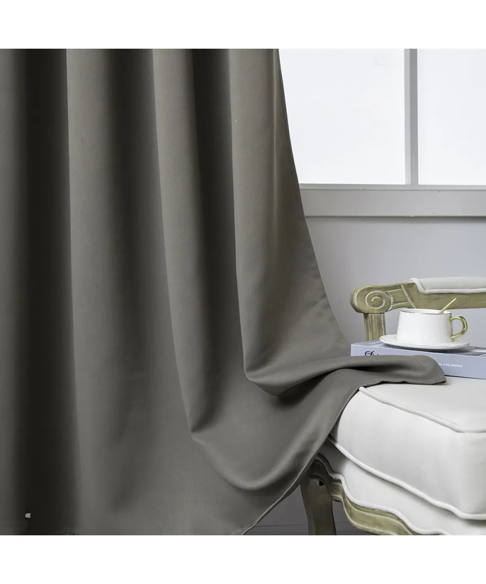 Beauty Home Ύφασμα κουρτίνας Blackout σκίασης Ideal Art 8400  Ύφασμα Φ280 Καφέ      