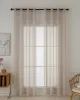 Beauty Home Ύφασμα κουρτίνας με το μέτρο γάζα Sharp Art 8448 Φ300 Άμμου      