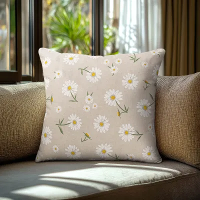 Beauty Home ΜΑΞΙΛΑΡΟΘΗΚΗ ΜΕΓΑΛΕΣ ΜΑΡΓΑΡΙΤΕΣ   40 x 40 cm   