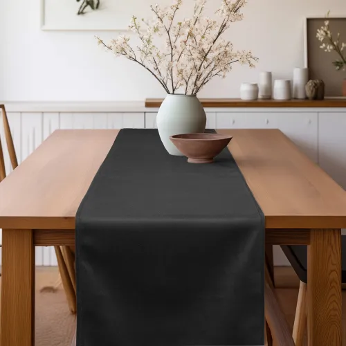 Beauty Home ΡΑΝΝΕΡ ΒΕΛΟΥΔΟ PREMIUM ΜΑΥΡΟ   32 cm x 1,5 m   
