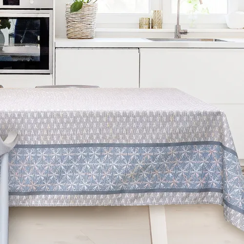 Beauty Home Τραπεζομάντηλο Mint Art 8487 Εμπριμέ      