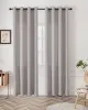 Beauty Home Ύφασμα κουρτίνας με το μέτρο μεσαίας σκίασης Effect Art 8443 Φ320 Ασημί