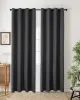 Beauty Home Ύφασμα κουρτίνας με το μέτρο Blackout jacquard σκίασης Glare Art 8444 Φ280 Ανθαρκί