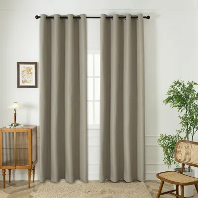 Beauty Home Ύφασμα κουρτίνας με το μέτρο Blackout jacquard σκίασης Glare Art 8444 Φ280 Άμμου      