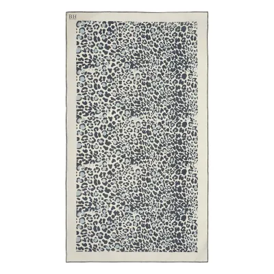 Beauty Home Πετσέτα θαλάσσης διπλής όψης Microfiber Art 2252 90x160 Γκρι      