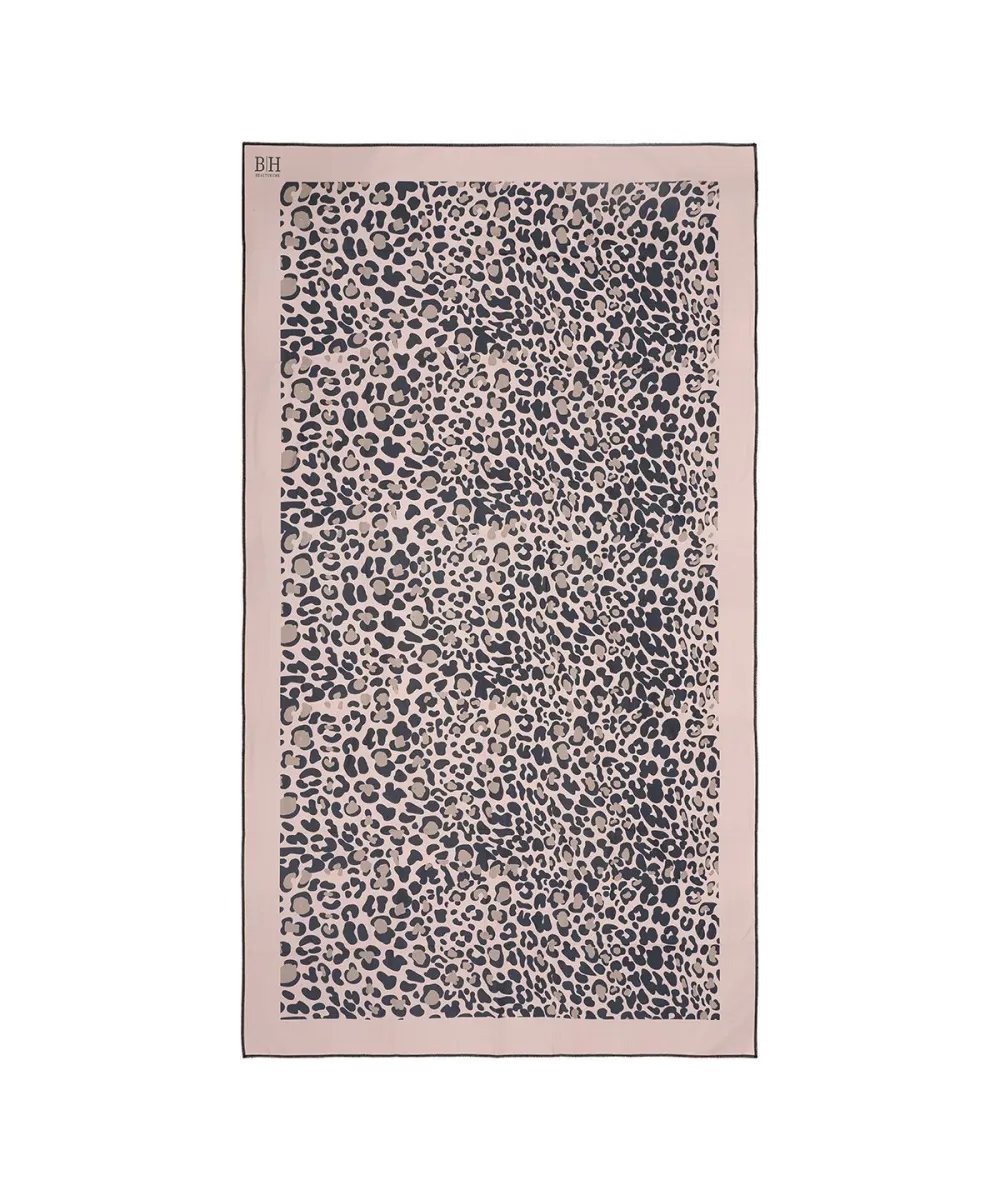Beauty Home Πετσέτα θαλάσσης διπλής όψης Microfiber Art 2254 90x160 Άμμου      