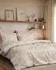 Beauty Home Σετ σεντόνια υπέρδιπλα με λάστιχο Art 12215 Nova 100%  Βαμβακοσατέν 300tc 170x200 30 Άμμου