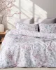 Beauty Home Σετ σεντόνια King size Ninet Art 12252 270x260 Γκρι,Ροζ      
