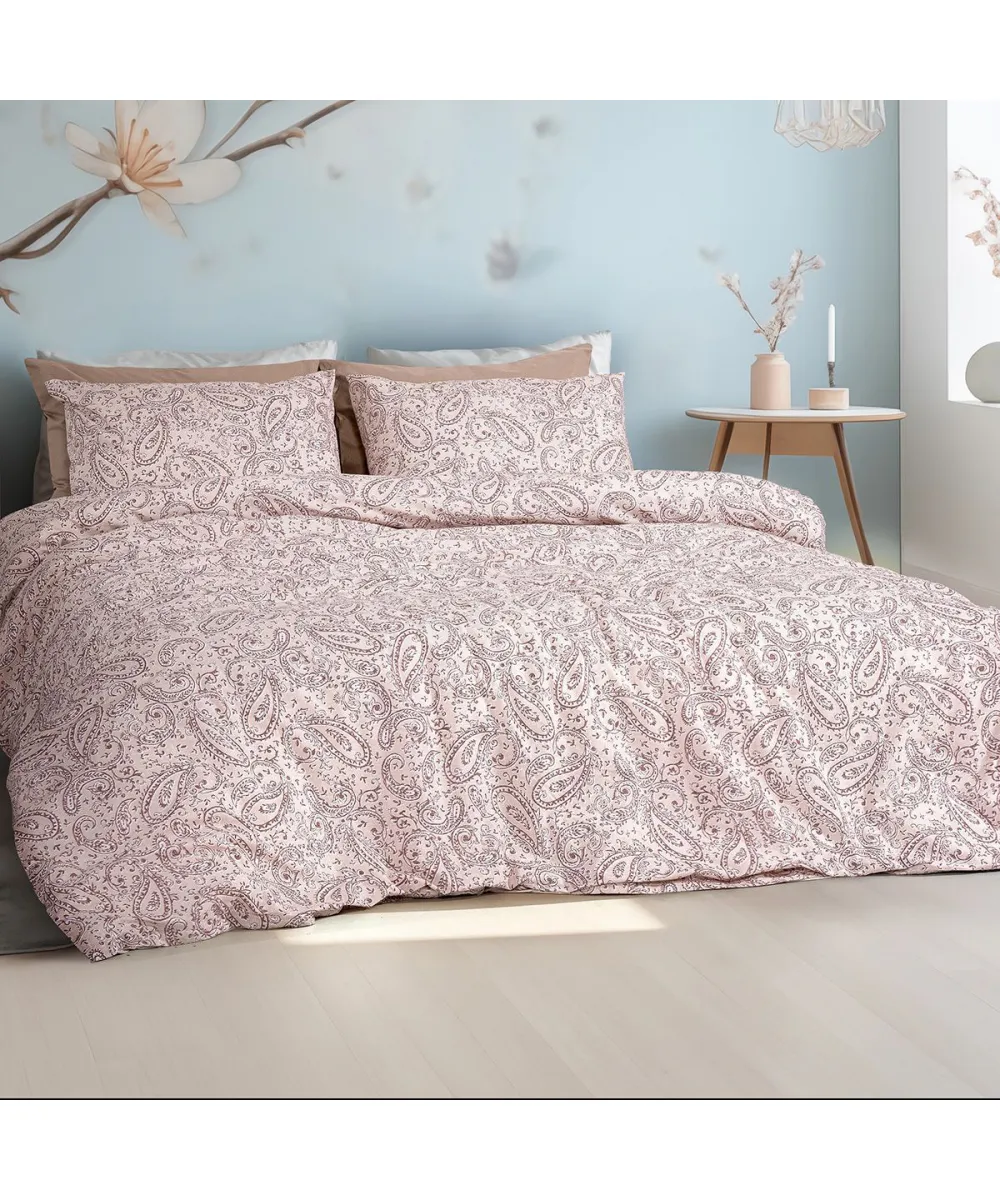 Beauty Home Σετ σεντόνια King size Sylia Art 12256 270x260 Μπεζ      