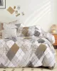 Beauty Home Σετ παπλωματοθήκη υπέρδιπλη Art 12276 Anna 230x250 Γκρι,Μπεζ