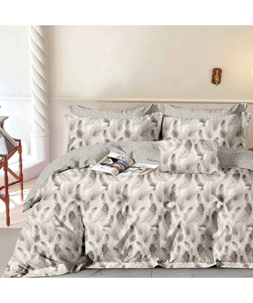 Beauty Home Σετ πάπλωμα υπέρδιπλο Art 12280 Aphrodite 220x240 Μπεζ