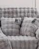Beauty Home Γούνινη Μαξιλαροθήκη διακοσμητική Art 8721 40x40 Γκρι      