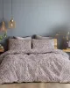Beauty Home Σετ σεντόνια φανελένια υπέρδιπλα με λάστιχο Gogh Art 12334 170x200 32 Μόκα