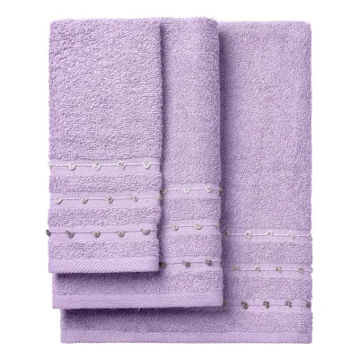Beauty Home Σετ πετσέτες Art 3461 Σετ 3τμχ Λιλά      