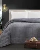 Beauty Home Κουβερτοπάπλωμα υπέρδιπλο Art 12524 220x240 Ανθρακί