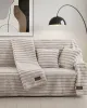 Beauty Home Γούνινο ριχτάρι Διθέσιο Stripe Art 8725 180x250 Μπεζ