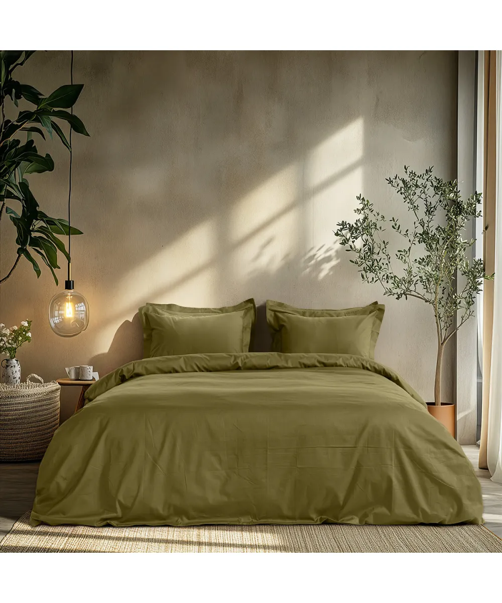 Beauty Home Σετ σεντόνια μονά Art 1700 Harmony 170x270 Λαδί      