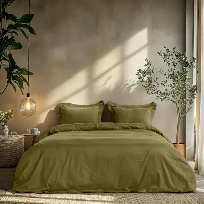 Beauty Home Σετ σεντόνια μονά Art 1700 Harmony 170x270 Λαδί      
