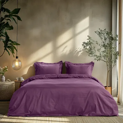 Beauty Home Σετ σεντόνια μονά Art 1700 Harmony 170x270 Μωβ      