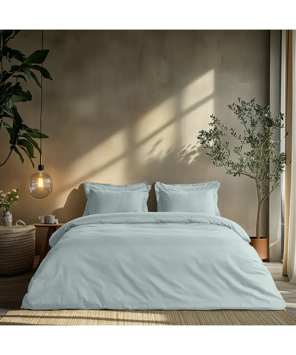 Beauty Home Σετ σεντόνια υπέρδιπλα Art 1700 Harmony 240x270 Σιελ      