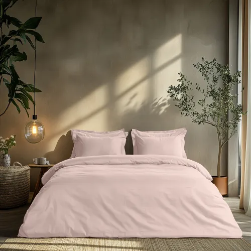 Beauty Home Σετ σεντόνια υπέρδιπλα Art 1700 Harmony 240x270 Ροζ      