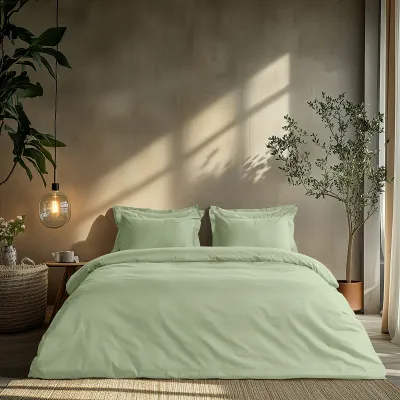 Beauty Home Σετ σεντόνια υπέρδιπλα Art 1700 Harmony 240x270 Μέντα      