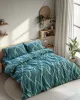 Beauty Home Σετ πάπλωμα υπέρδιπλο Glory Art 12378 220x240 Πετρόλ      