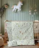 Beauty Home Σετ σεντόνια βρεφικά Bloom Art 6327 120x170 Μέντα      